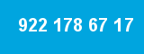 922 178 67 17